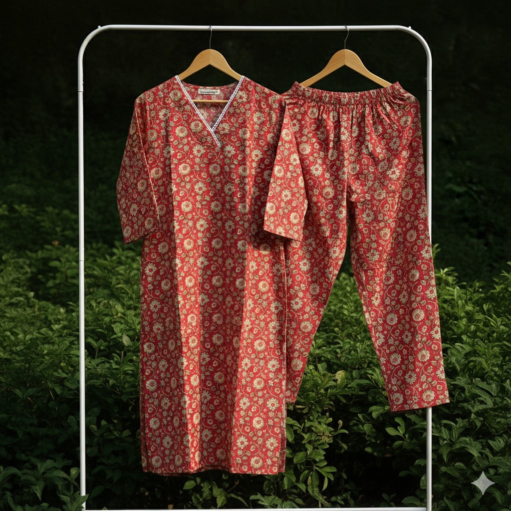 Kumkum Suit Set - Sukoon 13.0