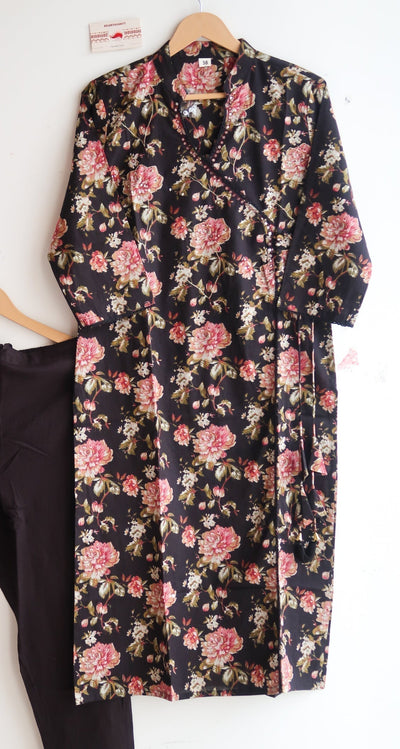 Dark Mystic Floral Affair Suit Set