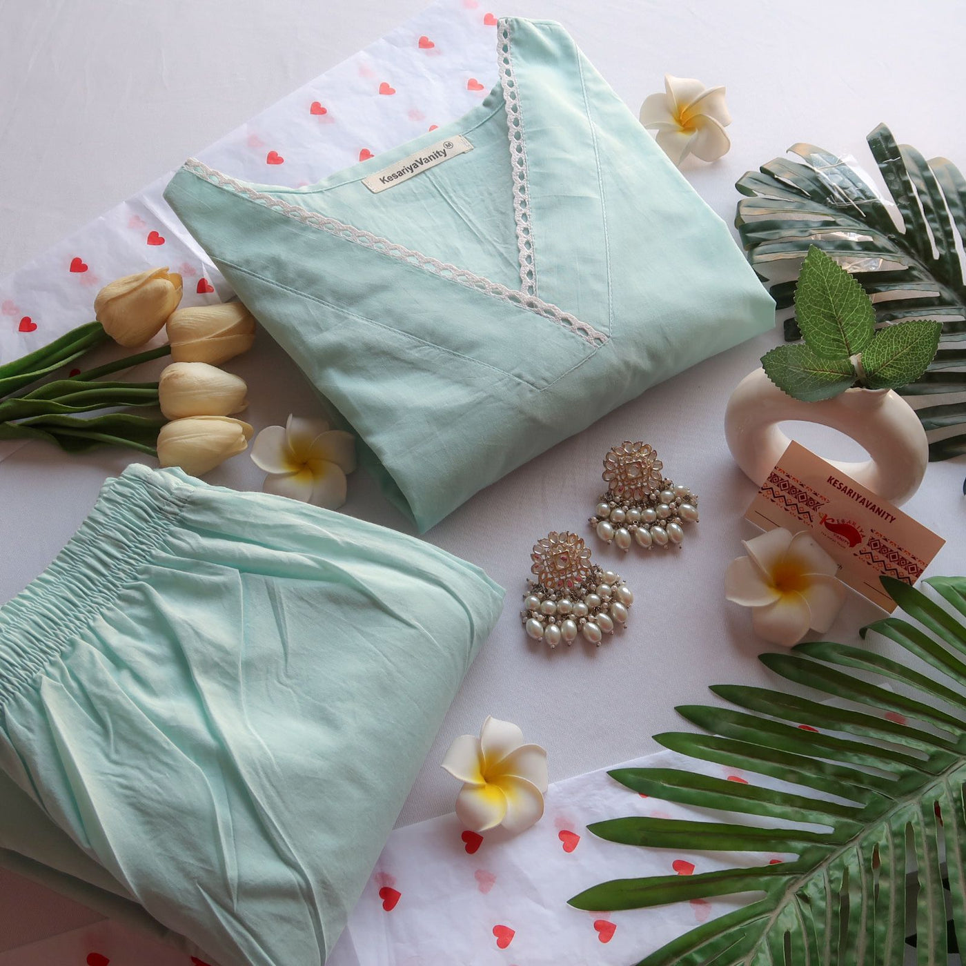 Serene Charm Suit Set - Sukoon (Slim Fit)