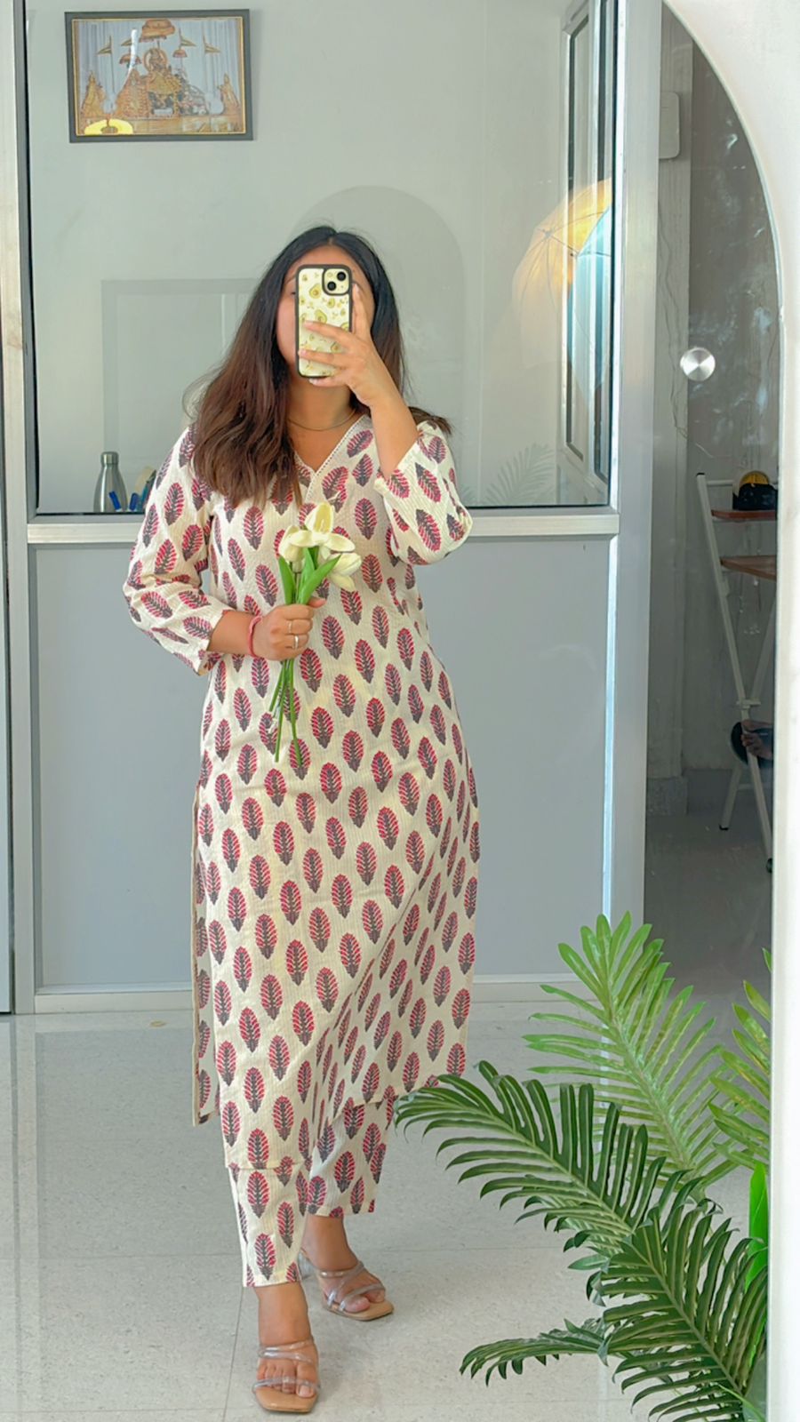 Jasmine Lace Suit Set - Sukoon 4.0 (Slim Fit)